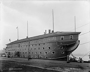 USS Vermont hulk 1898
