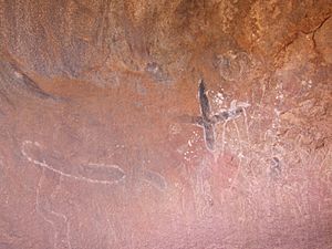 Uluru petroglyphs IV
