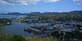 View of Castries Saint Lucia Day248bdriveb
