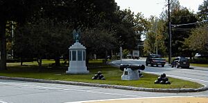 Westford Common looking down Main St