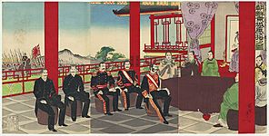 Yōshū Chikanobu Korean Peace Negotiations
