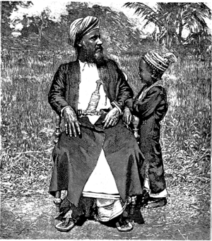 Zanzibari muslim ca 1880