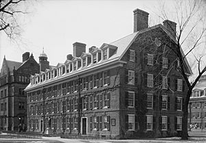 1. HABS Northeast Elevation (front) Connecticut Hall, Yale University New Haven, CT