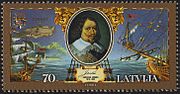 20011114 70sant Latvia Postage Stamp