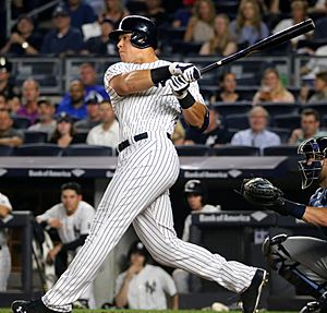 Aaron Judge on September 8, 2016