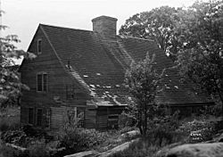 Acadian House Rear View HABS 1936