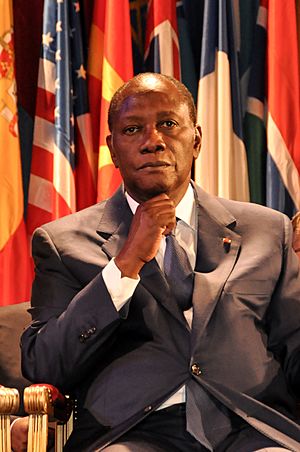 Alassane Ouattara UNESCO 09-2011