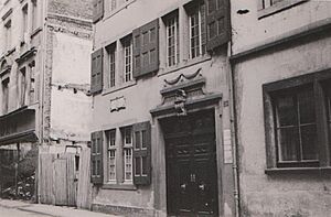 Beethoven house in Bonn 1947
