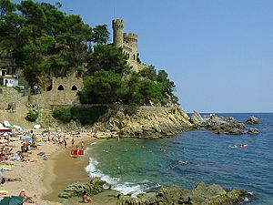 Burg von Lloret de Mar
