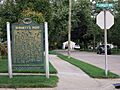 Burnett's Post Historical Marker
