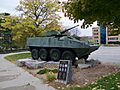 Canada Company LAV III Monument Waterloo Ontario right side