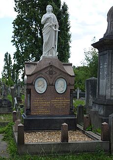 Charles Blondin grave Kensal Green 2014