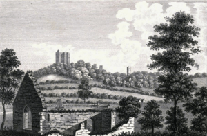 Conisbrough Castle, 1785
