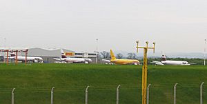 DHL freight planes - geograph.org.uk - 165255