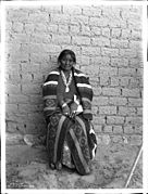 Daughter of the last Navajo chief, Chief Manuelito, ca.1901 (CHS-3231)