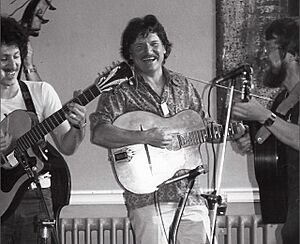 Diz Disley at 1981 Essex Festival, UK (Tony Rees photo)