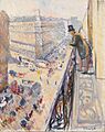 Edvard Munch - Rue Lafayette (1891)
