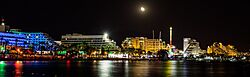 Eilat Coastline At Night.jpg