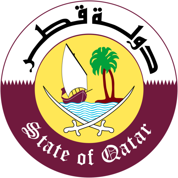 Emblem of Qatar (1976–2022)