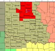 Enid WXL-48 County Map.png