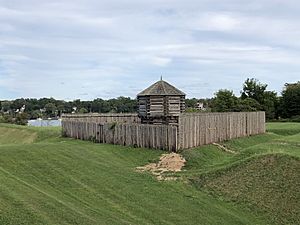 Fort Goerge - External fortification