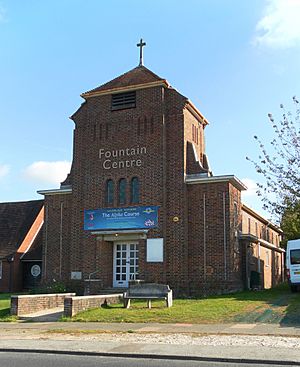 Fountain Centre (formerly Church of Christ the King), Braybon Avenue, Patcham