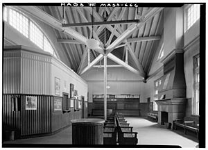 Framingham Railroad Station interior 1959