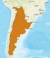 GeoffroysCat distribution