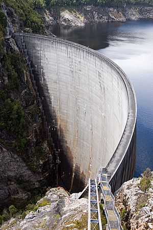 Gordon Dam, Southwest National Park, Tasmania