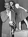 Groucho and Melinda Marx 1953