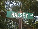 Halsey Street sign, Alexandria, LA IMG 1161 7