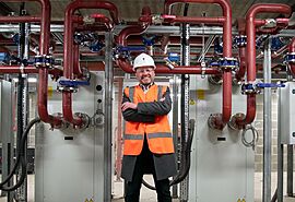 Heat in Buildings visit to Western Villages
