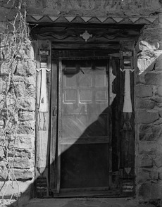 Indian Village, Ernest Thompson Seton House, Six miles southeast of Santa Fe, off U.S. Route 84-85, Seton Village, Santa Fe County, NM HABS NM-182-A-6 (cropped)