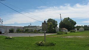 Indiana State Prison marker in Clarksville