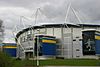 Outside view of Hull City's KC Stadium