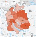 Karte Kanton Zürich Bezirke 2010