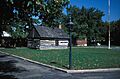 LOG CABIN AT FORT CHRISTIANA, NEW CASTLE COUNTY, DELAWARE