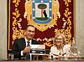 La alcaldesa entrega la Llave de Oro de Madrid al presidente de Perú 11