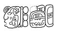 Lady Wak Chanil Ajaw's name glyphs
