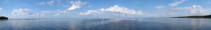 Lake George panoramic