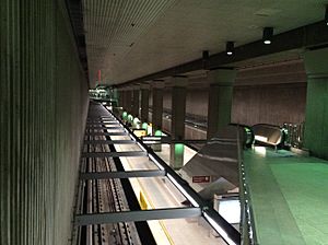 Los Angeles Metro, Union, Upper Floor View