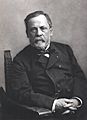 Louis Pasteur, foto av Paul Nadar, Crisco edit