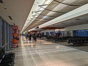Louisville airport interior