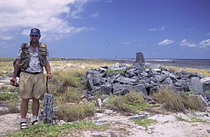 Malden Island AKK ruins
