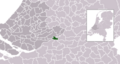 Map - NL - Municipality code 0512 (2009)
