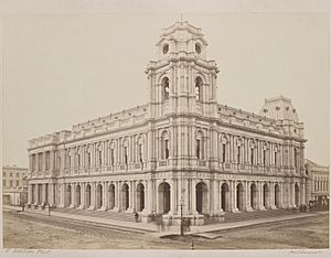 Melbourne General Post Office 1868 Charles Nettleton State Library Victoria H868 H141622