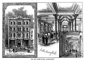 Melbourne coffee palace 1881