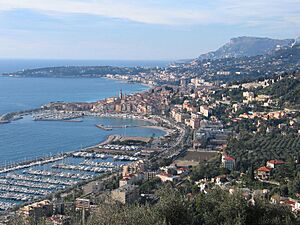 Menton bay
