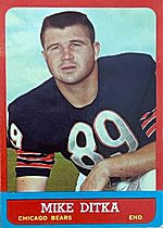 Mike ditka topps card