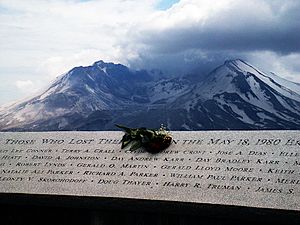 Mount St. Helens eruption memorial, Johnston Ridge